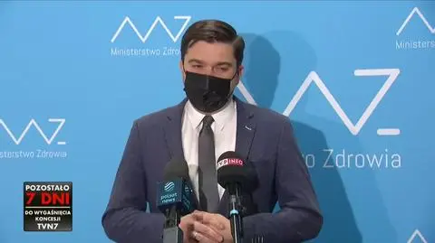 Andrusiewicz: dzisiaj kolejny dzień spadków zakażeń