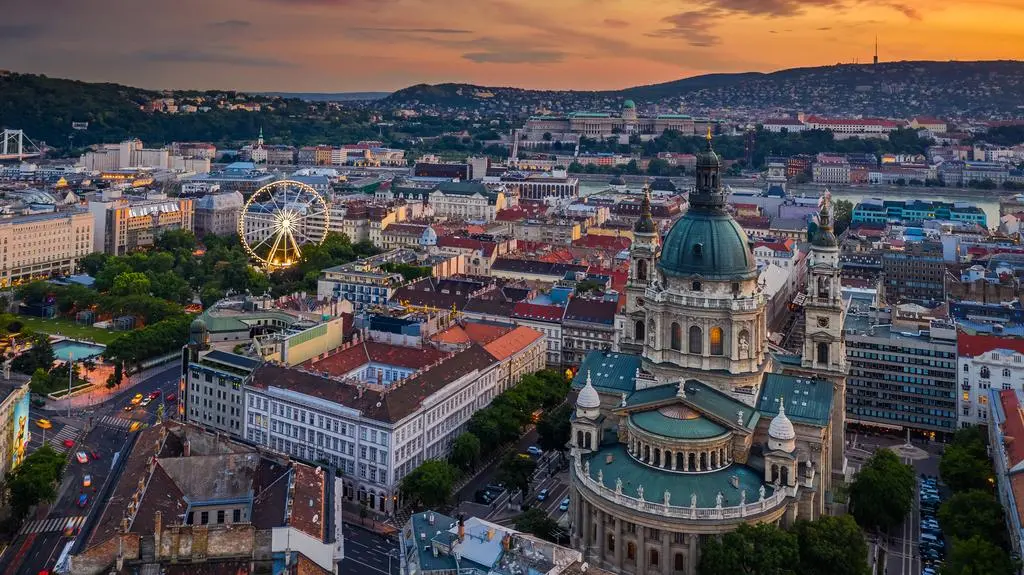 Budapeszt z lotu ptaka