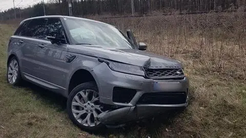 Skradziony w Austrii range rover zatrzymany na Śląsku. W środku dwaj Polacy