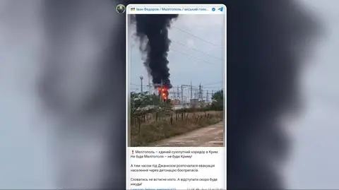 Wybuchy i doniesienia o kolejnych. Jermak o "jubilerskiej precyzji", "NYT" o "elitarnej jednostce na tyłach wroga"