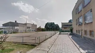 Boisko szkolne przy ulicy Polnej w Łapach (woj. podlaskie)