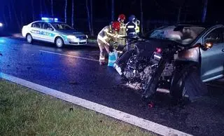 Do wypadku doszło w Redzikowie (woj. pomorskie)