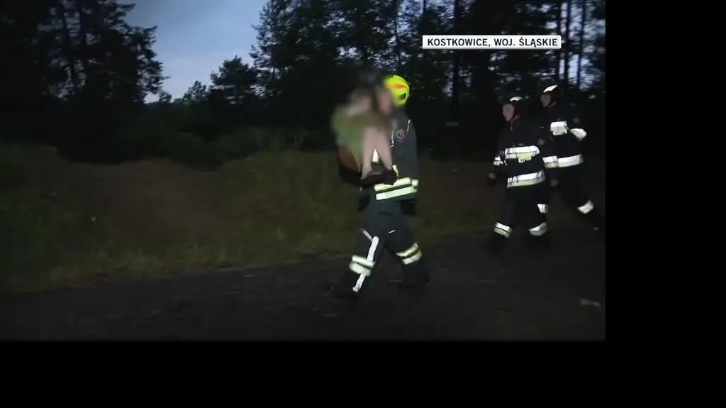 Ewakuowano obóz harcerski w Kostkowicach