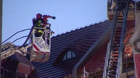 Pożar na poznańskich Jeżycach