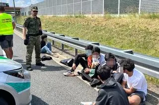 Pościg na autostradzie A4. W aucie było pięciu obywateli Syrii