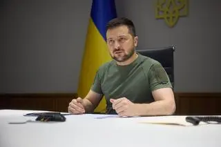 Wołodymyr Zełenski reaguje na decyzję Putina w sprawie mobilizacji 