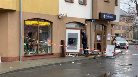 Bankomat wysadzony w środku nocy. Sprawcy poszukiwani