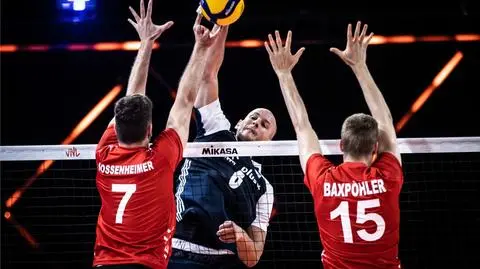 Polscy siatkarze w natarciu. Tym razem rozbili Niemców