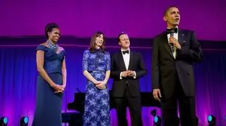 Michelle Obama, Samantha Cameron, James Cameron i Barack Obama