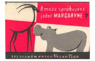 Reklama zachwalająca dietetyczne właściwości margaryny