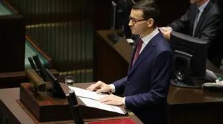 I część expose premiera Mateusza Morawieckiego