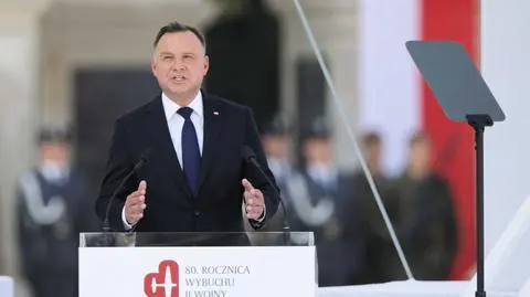 Andrzej Duda Polish President spoke at WWII outbreak 80th anniversary