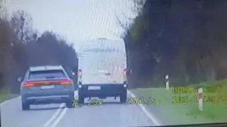 Niebezpieczne manewry zakończyły się wysokimi mandatami