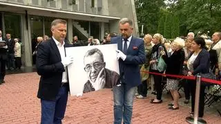 Kondukt pogrzebowy Grzegorza Miecugowa