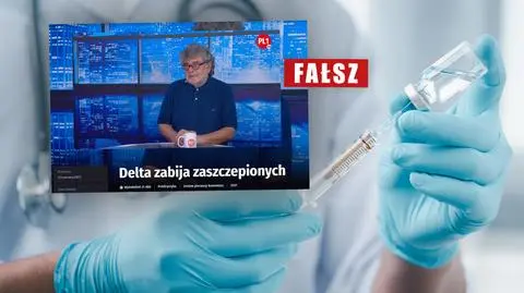 Nie, Delta nie "zabija zaszczepionych". Fałszywe tezy w wywiadzie z doktorem Zbigniewem Hałatem