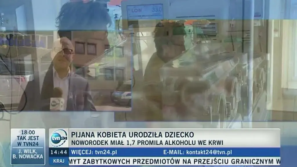 Pijana kobieta urodziła dziecko. Miało 1,7 promila alkoholu