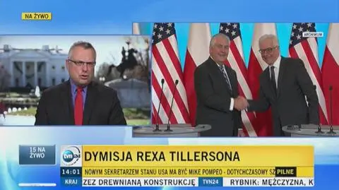 Dymisja Rexa Tillersona