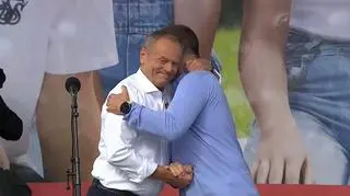 Donald Tusk i Rafał Trzaskowski