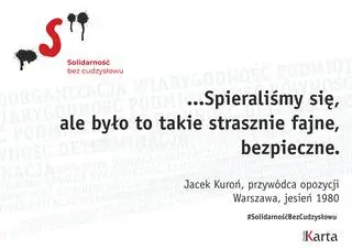 Gluza: Piłsudski miał odpowiednika w Polsce powojennej, był nim Jacek Kuroń