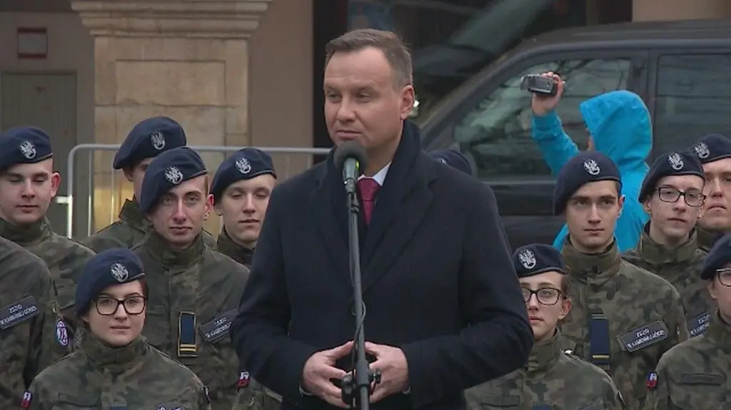 Całe przemówienie Andrzeja Dudy