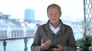 Donald Tusk podczas live chatu