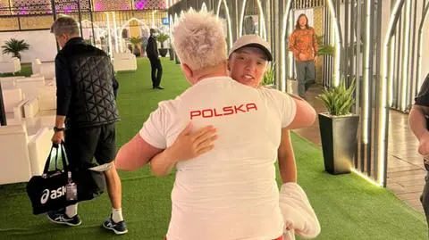 Mistrzynie dwie. Niespodziewany gość na meczu Igi Świątek