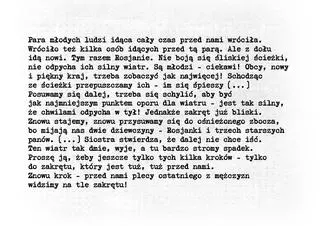 Fragment pamiętnika Marii Raniszewskiej