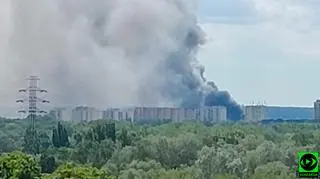 Pożar pod Poznaniem