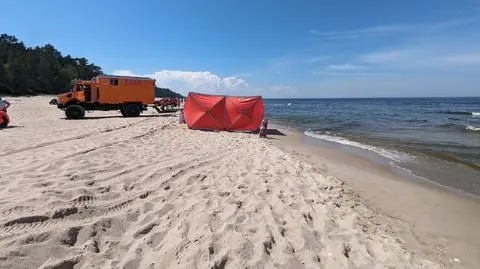 Kąpał się w morzu, nagle zniknął pod wodą