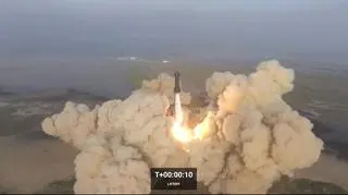 Start rakiety Starship