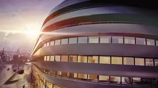 Fasada pięciogwiazdkowego hotelu 
