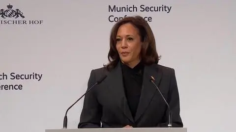 Kamala Harris w Monachium
