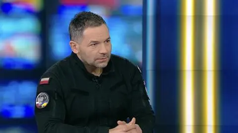 Dowódca kontyngentu policji do pomocy humanitarnej w Ukrainie nadkom. Krzysztof Funkiendorf w TVN24. Cała rozmowa