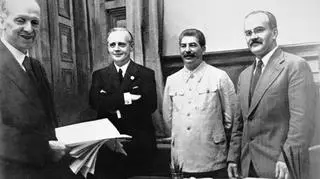 Pakt Ribbentrop-Mołotow został podpisany 23 sierpnia 1939 roku w Moskwie