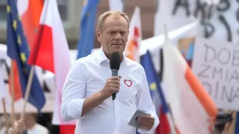 Tusk we Wrocławiu: nie wierzę, że wyborcy PiS nie chcą uczciwej Polski