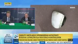Schwartz: jedno z postępowań dotyczy fałszowania dokumentów po katastrofie 