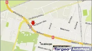 Woda płynęła skrzyżowaniem Hallera i Grabiszyńskiej