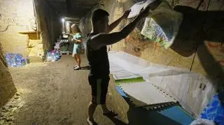 Katakumby w Odessie wykorzystywane jako schron przeciwlotniczy [29.06.2022]