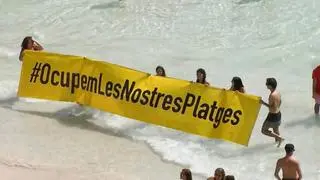 Protest na Majorce