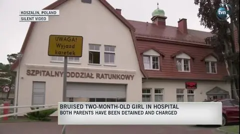 Poland. Charges for parents of bruised 2-month-old girl from Darłowo