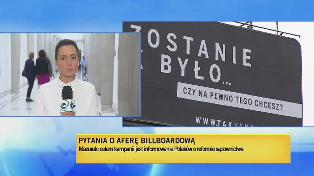 Agata Adamek z TVN24 o dzisiejszym politycznym sporze wokół akcji Sprawiedliwe sądy