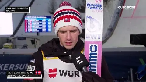Granerud: jestem wykończony