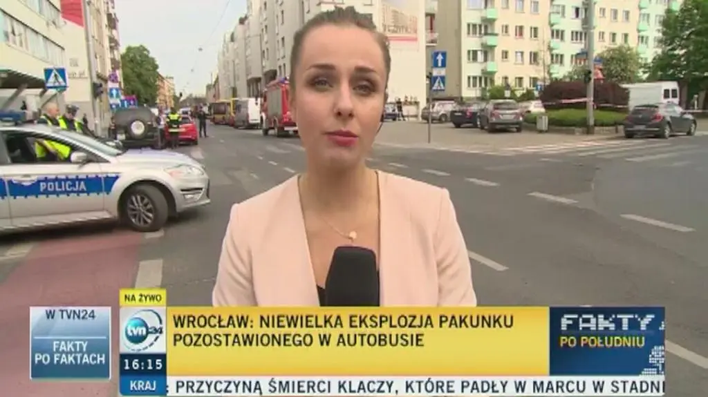 Policjanci wytypowali osobę, która mogła podłożyć ładunek w autobusie