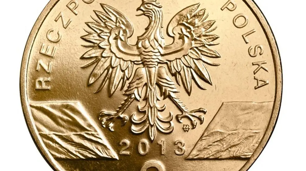 Dwu-złotówka z żubrem