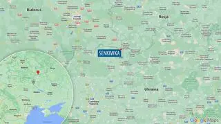 Wieś Senkiwka w obwodzie czernihowskim 