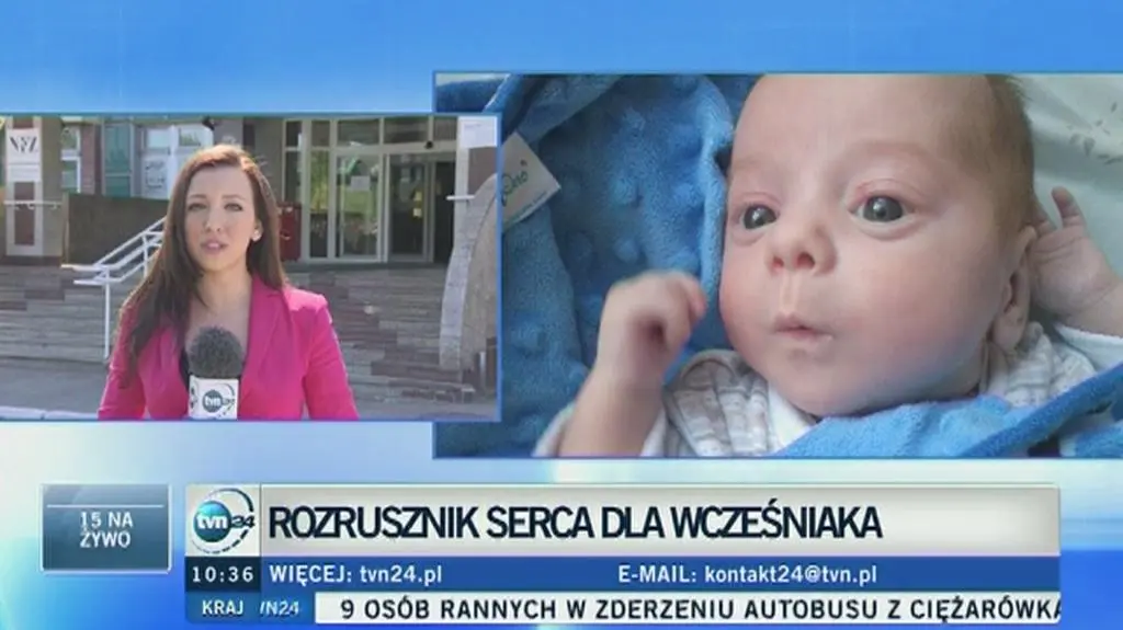Rozrusznik serca dla wcześniaka