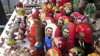 Od Lenina po Cristiano Ronaldo - wybór matrioszek jest szeroki