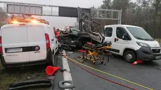 Śmiertelny wypadek na A4