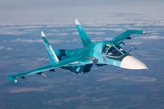 Rosyjski samolot myśliwsko-bombowy Su-34