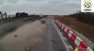 Jechał bardzo szybko 